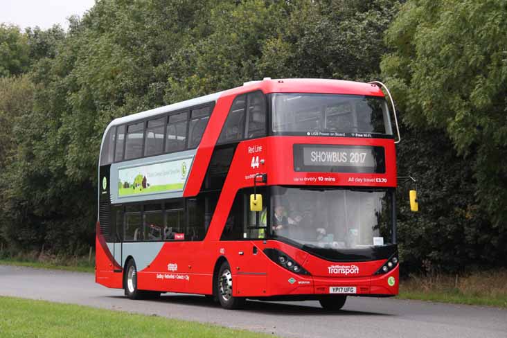 Nottingham Scania N280UD ADL Enviro400CNGCITY 410